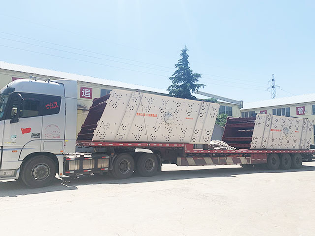 發(fā)貨了！中意振動(dòng)篩裝車成功，準(zhǔn)備出發(fā)！