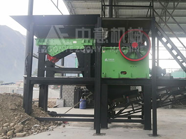 中意機(jī)械助力西藏建設(shè)，裝修垃圾處理設(shè)備安裝調(diào)試完成