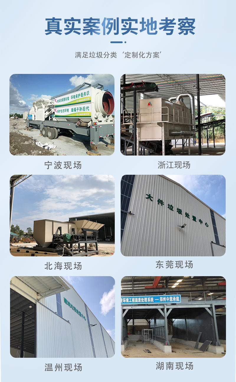 填埋場垃圾分選生產(chǎn)線價(jià)格